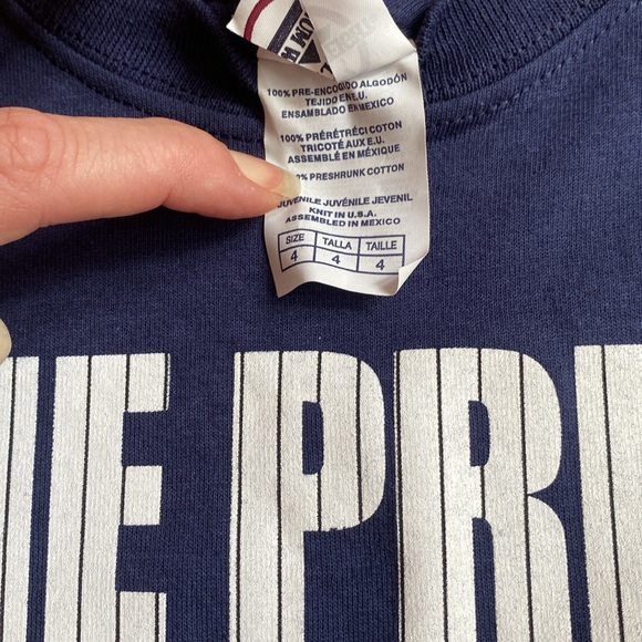 ➡️2/$10❗️⬅️ NWT pre school size  size baseball T-shirt ⚾️ - Picture 3 of 3